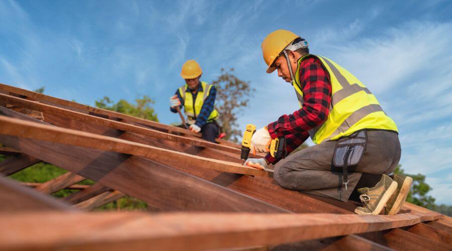 Professional gutter cleaning in Golden Eagle, IL